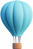 Hot Air Balloon Right